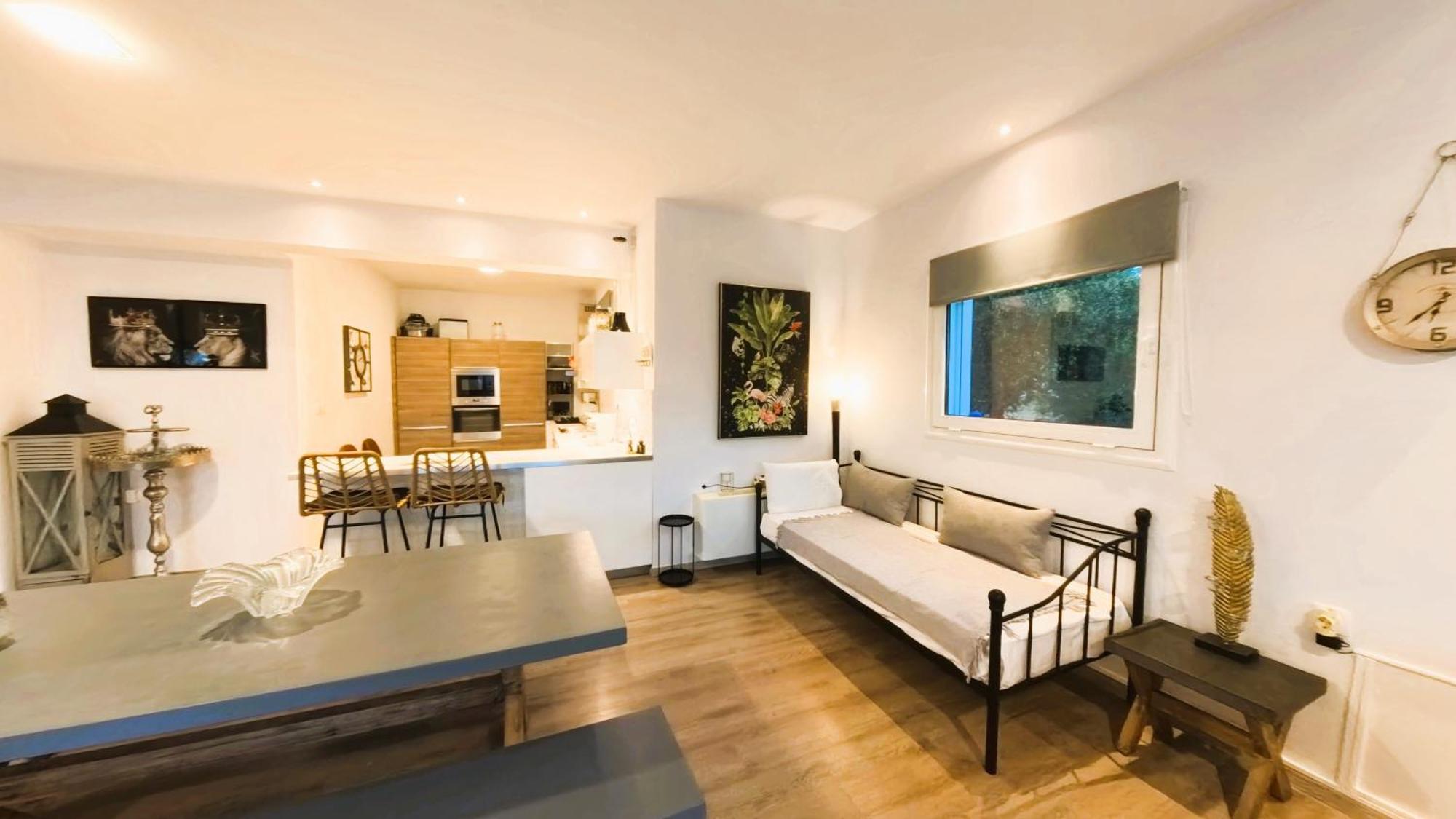 Mg Cozy Garden View Studio Korakiaí Zewnętrze zdjęcie